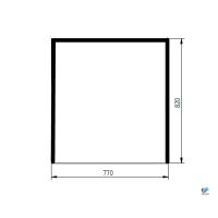 Obrázek produktu Cat 301.5 – 304.5 série 2 přední sklo čiré