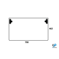 Obrázek produktu JCB 131X 140X 150X 210X 220X přední dolní sklo