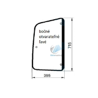 Obrázek produktuDeutz-Fahr Agrotron K COM3 Profiline boční otevíratelné levé sklo