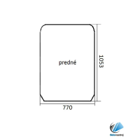 Obrázek produktu Cat TH336 – TH514 a TH336C – TH514C přední sklo čiré