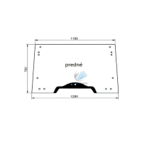 Obrázek produktu Claas Celtis přední sklo