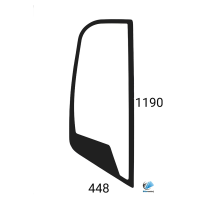 Obrázek produktu Wacker Neuson ET18 ET20 ET24 boční pravé zadní celé čiré sklo