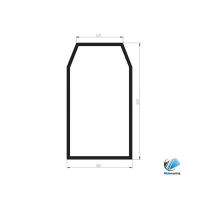 Obrázek produktu Merlo P30.10 P33.7 P35.7 přední sklo